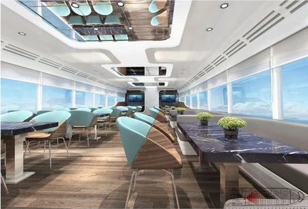 78ft Best Luxury Lake Boats Saloon